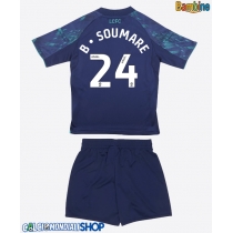 Maglie da calcio Leicester City Boubakary Soumare #24 Seconda Maglia Bambino 2025-26 Manica Corta (+ Pantaloni corti)